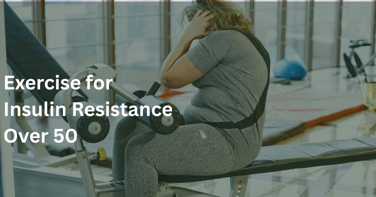 OL Exercise for Insulin Resistance After 50 ART 4 Woman over 50 using gym machine to improve insulin resistance and reduce belly fat