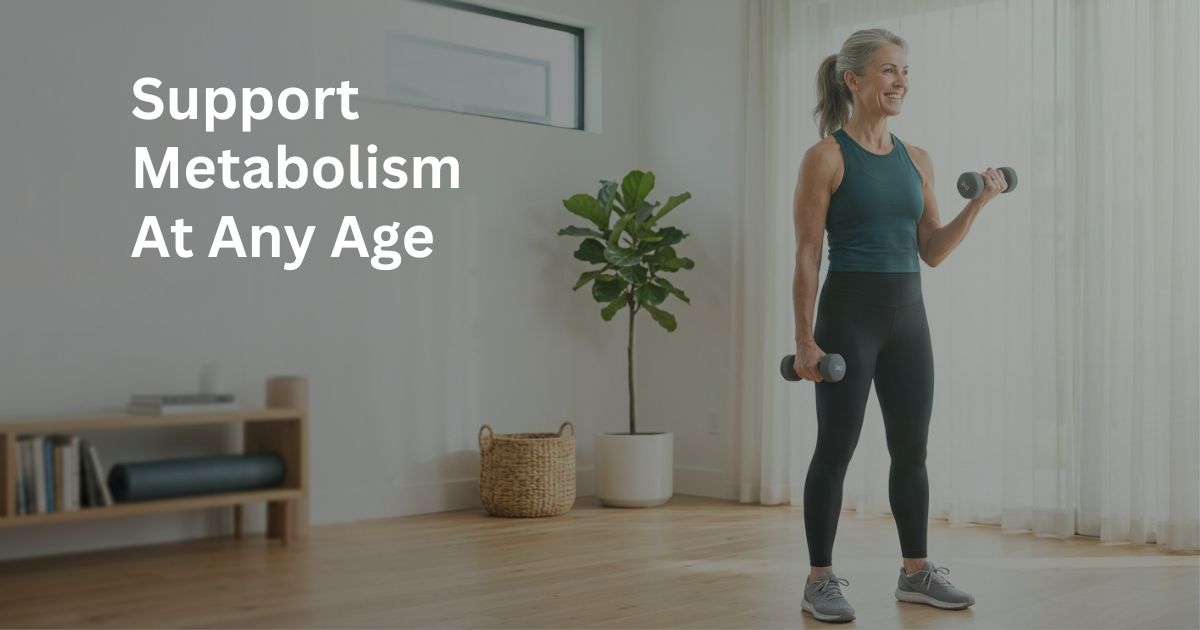 Article-42-Support-Metabolism-At-Every-Age-2 oman over 50 strength training to support muscle mass and metabolic health during healthy aging