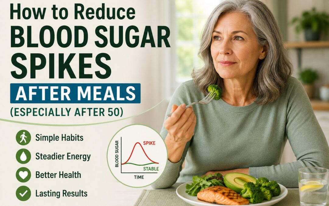 How to Reduce Blood Sugar Spikes After Meals (Especially After 50)