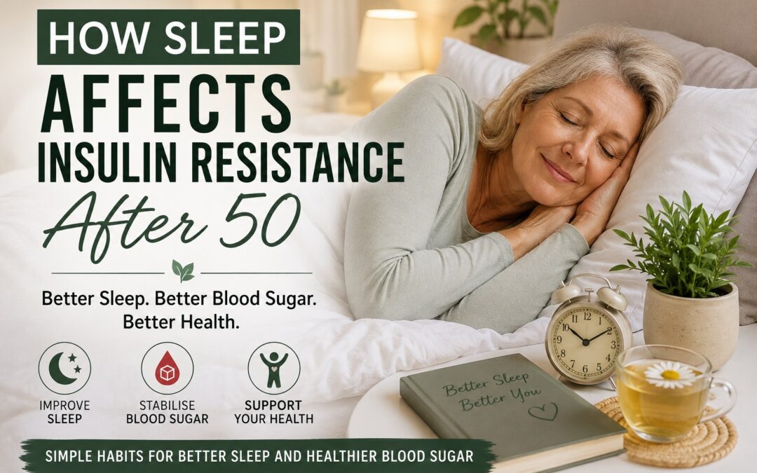 How Sleep Affects Insulin Resistance After 50 (And How to Fix It Naturally)