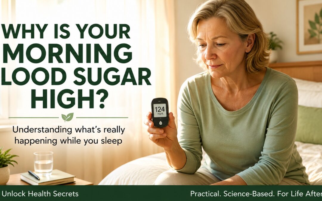 Why Your Fasting Blood Sugar Is High in the Morning After 50 (And How to Lower It Naturally)
