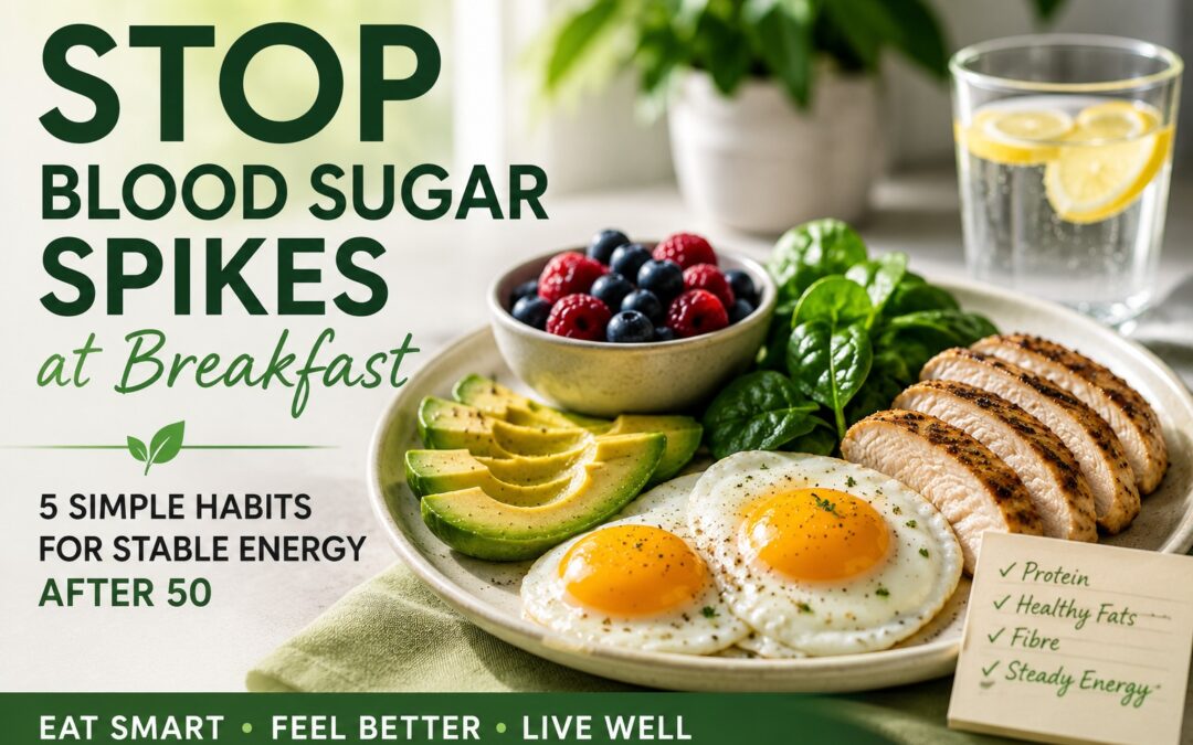 What to Eat for Breakfast to Lower Blood Sugar After 50 (Simple, Proven Options)