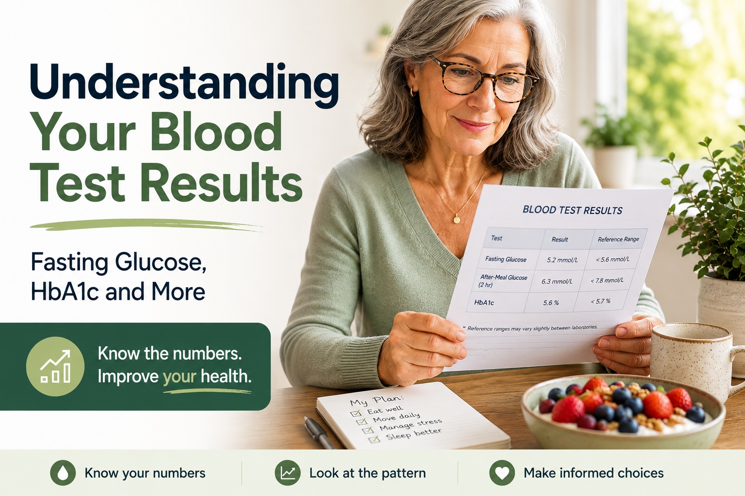 Understanding Your Blood Test Results: Fasting Glucose, HbA1c and More