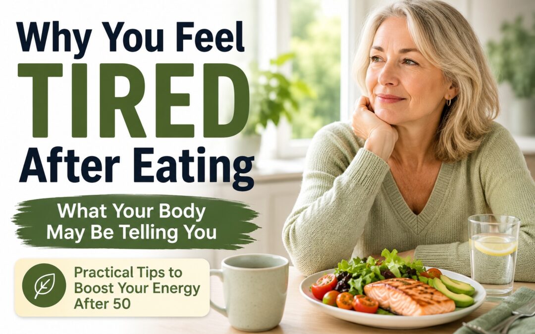 Why You Feel Tired After Eating After 50 (And What It Means for Blood Sugar)