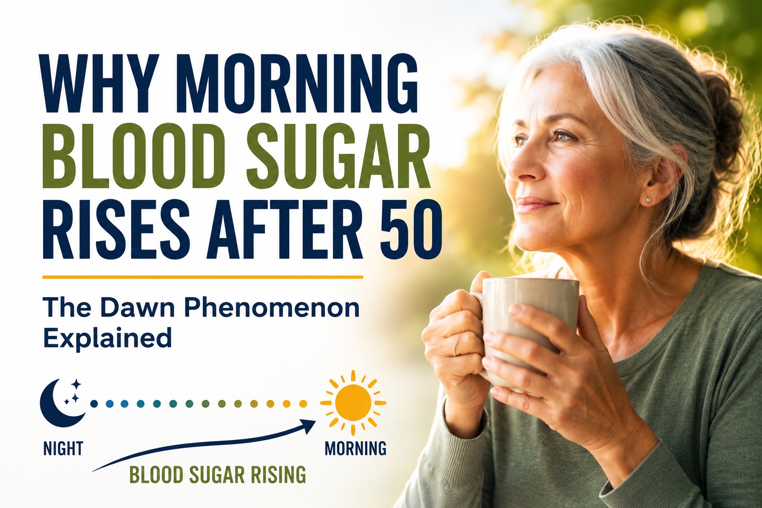 Why Is My Blood Sugar High in the Morning After 50? (The Dawn Phenomenon Explained)
