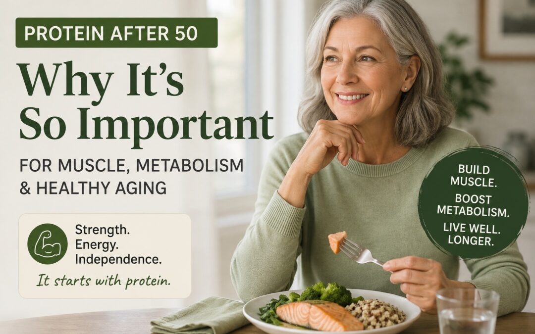 Why Protein Becomes More Important After 50 (For Metabolism, Muscle, Blood Sugar and Weight Control)