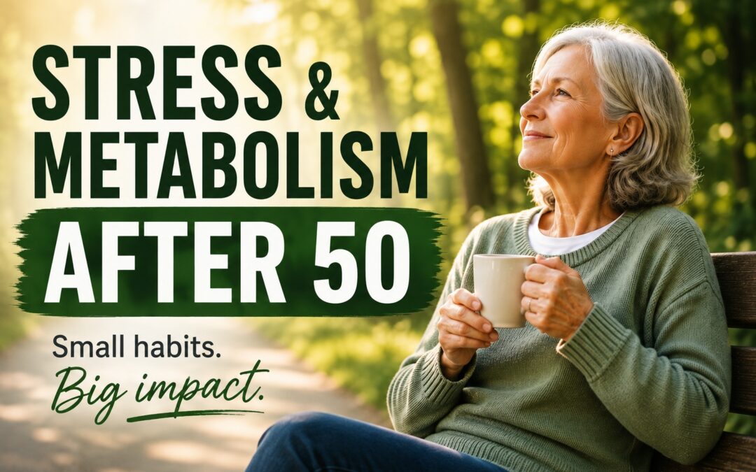 Why Stress Can Slow Your Metabolism After 50 (And What You Can Do About It)