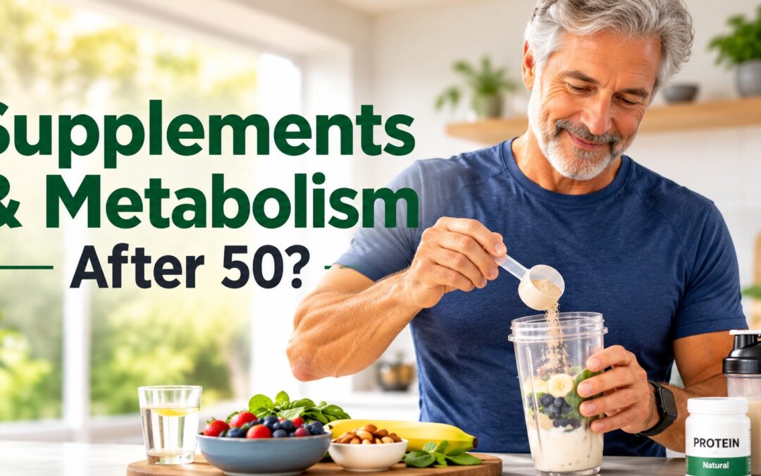 Can Certain Supplements Help Support Metabolism After 50?